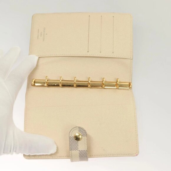 LOUIS VUITTON Damier Azur Agenda PM Day Planner Cover - Picture 9 of 15